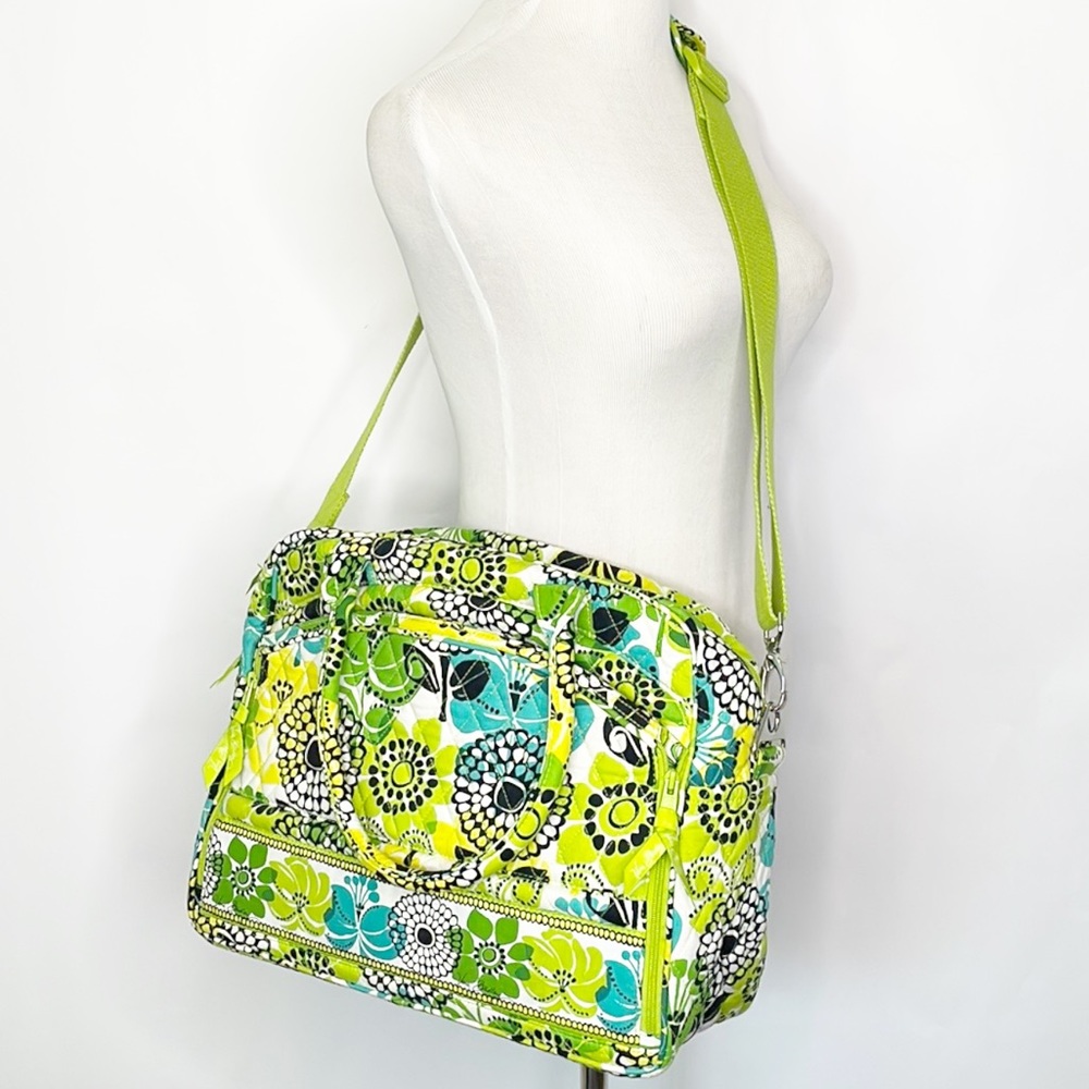 Vera Bradley Limes Up Metropolitan Bag
